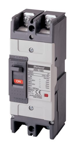 ABN102c 100AF 2P Kompakt megszakító 100A 230/460VAC 35/18kA 250/500VDC 10/10kA