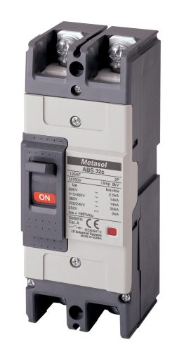 ABS32c 30AF 2P Kompakt megszakító 5A 230/460VAC 25/10kA 250/500VDC 5/5kA