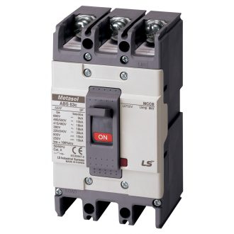   ABS63c 60AF 3P Kompakt megszakító 40A 230/460VAC 35/18kA 250/500VDC 10/10kA