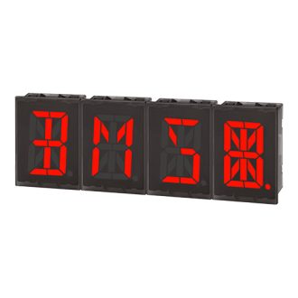   DA40-RE LED Kijelző egység bővítő modul 12-24V DC 16-szegm. LED 40x60mm IP40