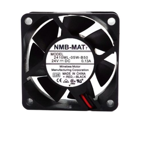 Frekvenciaváltó hűtőventilátor 2410ML-05W-B50-B07, DC24V, 4900RPM, 0,13A, NMB 0008-0040S100