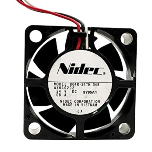 Frekvenciaváltó hűtőventilátor D04R-24TH-77EX, DC24V, 8000RPM, 0,08A, NIDEC 0004-0008M100