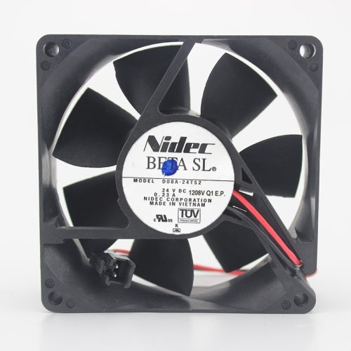 Frekvenciaváltó hűtőventilátor D08A-24TS2-15K, DC24V, 4250RPM, 0,25A, NIDEC 110-150S100/150-185H100