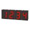 DS40-RRT LED Kijelző egység központi modul 12-24V DC 7-szegm. LED RS485,PT100 40x60mm IP40