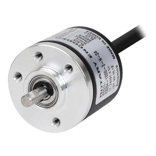 E30S4-100-3-N-5 Forgó jeladó 5V DC 100ppr NPN/A,B,Z IP50 Teng. 2m kábel