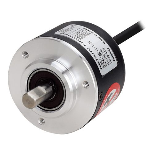 E50S8-60-3-N-24-IP64 Forgó jeladó 12-24V DC 60ppr NPN/A,B,Z IP64 Teng. 2m kábel