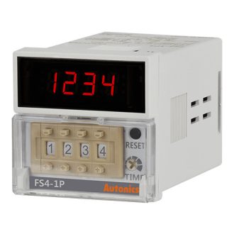   Számláló 24-48VDC/24VAC 4 dig. 7-szegmenses LED kijelző NPN/PNP Relé kim. 250VAC/30VDC/3A IP20