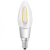 OSRAM gyertya alakú GLOWdim izzó  világos 230V E14 LED EQ40  2700K