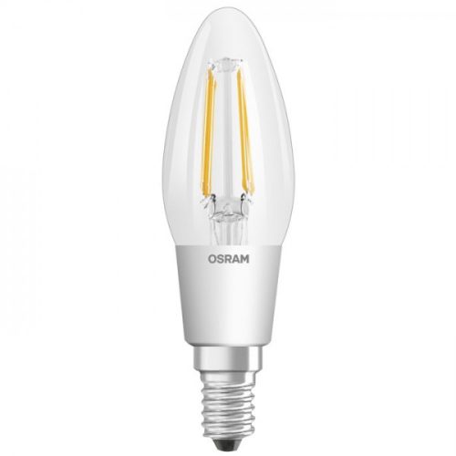 OSRAM gyertya alakú GLOWdim izzó  világos 230V E14 LED EQ40  2700K