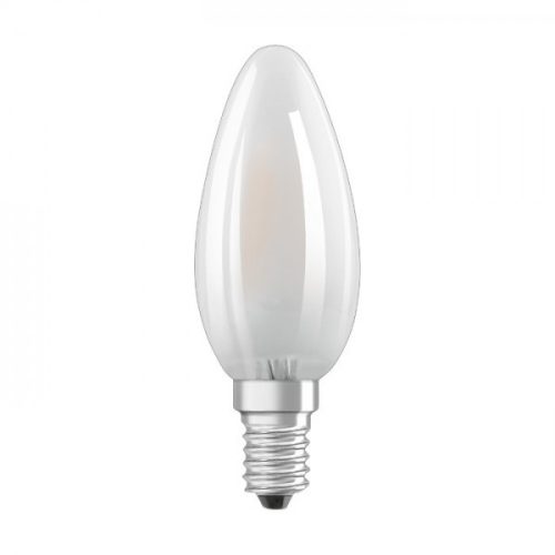 OSRAM Retrofit gyertya alakú DIMM  matt 230V E14 LED EQ40  2700K