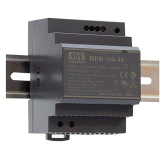   HDR-100-12N Tápegység Sínre szerelhető DC 12V, 7,5A, 90W, 85-264VAC, 120-370VDC