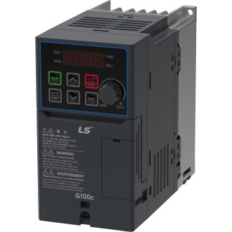   LSLV0008G100C-4EONN Frekvenciaváltó 3x400V HD: 0,75kW/2,5A ND: 1,1kW/3,1A V/f,Vektoros IP20 RS485