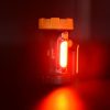 LED Kézi lámpa 5W Fehér / Piros fény 350lm 4000mAh, Micro-USB IP65 - FS03R
