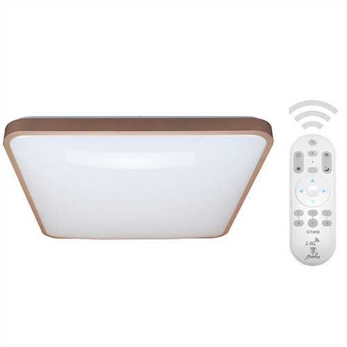 LED Mennyezeti lámpa + távvezérlő 50W 3600lm Állítható 27006500K - LC801A/GD/S