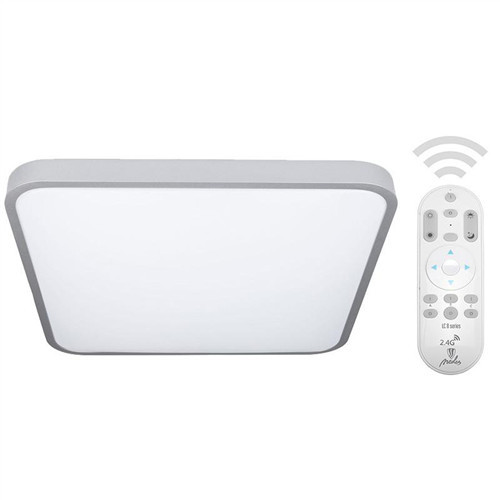 LED Mennyezeti lámpa + távvezérlő 50W 3600lm Állítható 27006500K - LC801A/SI/S
