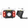 LED Fejlámpa 5W Fehér / Piros fény 260lm 1800mAh, Micro-USB IPX3 - LH04R