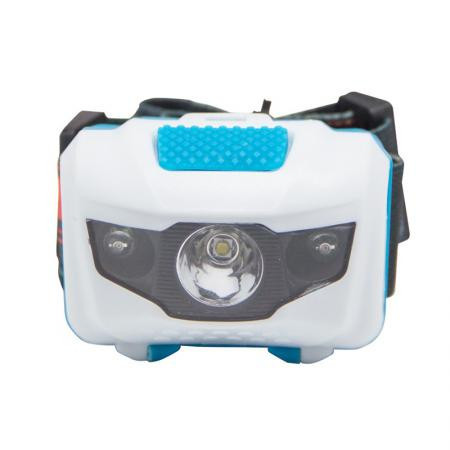 LED Fejlámpa 3W Fehér + 2 piros LED - LH131