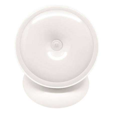 LED Mozgásérz. lámpa 1W 5x fehér LED, 450mA beép. akkumulátor + 3xAAA elem (nem tartozék) - LN201
