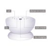 LED Mozgásérz. lámpa 1W 5x fehér LED, 450mA beép. akkumulátor + 3xAAA elem (nem tartozék) - LN201