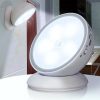 LED Mozgásérz. lámpa 1W 5x fehér LED, 450mA beép. akkumulátor + 3xAAA elem (nem tartozék) - LN201
