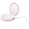 LED Újratölthető tükör + Powerbank 1W Dimmelhető, 3000mA beép. akkumulátor - ML01R