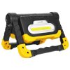 LED Tölthető munkalámpa + Powerbank 20W (2x 10W COB) Dimmelhető, 8000mA beép. akkumulátor - WL07R