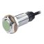 PR18-5AO Induktív érzékelő 100-240VAC M18/5mm NO 2m kábel Szintbe ép. IP67