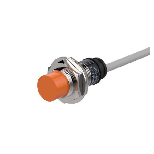 PR18-8DP-V Induktív érzékelő 12-24VDC M18/8mm PNP/NO 2m olajálló kábel Nem szintbe ép. IP67