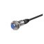 PRD12-4DN-V Induktív érzékelő 12-24VDC M12/4mm NPN/NO 2m olajálló kábel Szintbe ép. IP67