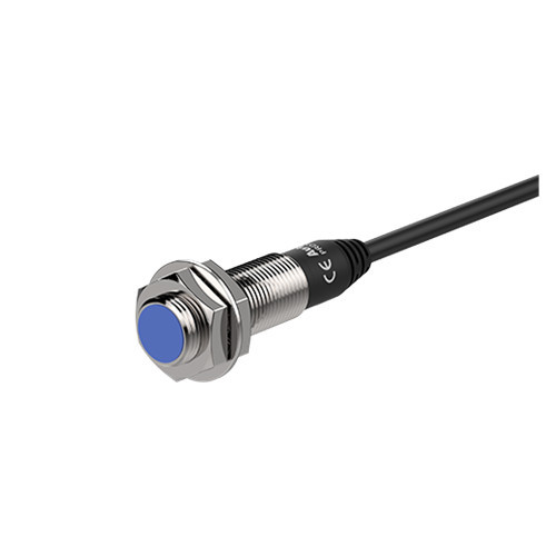 PRD12-4DP2 Induktív érzékelő 12-24VDC M12/4mm PNP/NC 2m kábel Szintbe ép. IP67