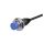 PRD18-14DP Induktív érzékelő 12-24VDC M18/14mm PNP/NO 2m kábel Nem szintbe ép. IP67