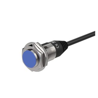  PRD18-7DP-V Induktív érzékelő 12-24VDC M18/7mm PNP/NO 2m olajálló kábel Szintbe ép. IP67