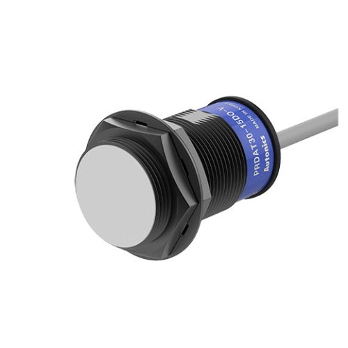 PRDAT30-15DC-V Induktív érzékelő 12-24VDC M30/15mm NC 2m olajálló kábel Szintbe ép. IP67