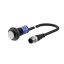 PRDAWT18-7DC Induktív érzékelő 12-24VDC M18/7mm NC Kábelcsatlakozós Szintbe ép. IP67