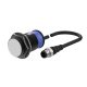 PRDAWT30-15DO Induktív érzékelő 12-24VDC M30/15mm NO Kábelcsatlakozós Szintbe ép. IP67