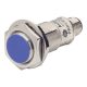 PRDCM18-7DP2 Induktív érzékelő 12-24VDC M18/7mm NC Csatlakozós Szintbe ép. IP67