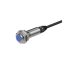 PRDL12-4DN Induktív érzékelő 12-24VDC M12/4mm NPN/NO 2m kábel Szintbe ép. IP67