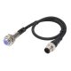 PRDW08-2DP Induktív érzékelő 12-24VDC M8/2mm PNP/NO Kábelcsatlakozós Szintbe ép. IP67