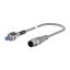 PRDW08-4DP2-V Induktív érzékelő 12-24VDC M8/4mm PNP/NC Olajálló kábelcsat. Nem szintbe ép. IP67