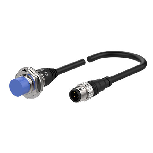 PRDW18-14DP2 Induktív érzékelő 12-24VDC M18/14mm PNP/NC Kábelcsatlakozós Nem szintbe ép. IP67
