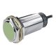 PRL30-10DN2 Induktív érzékelő 12-24VDC M30/10mm NPN/NC 2m kábel Szintbe ép. IP67