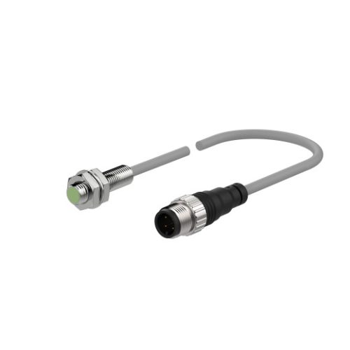 PRW08-1.5DN2-V Induktív érzékelő 12-24VDC M8/1.5mm NPN/NC Olajálló kábelcsat. Szintbe ép. IP67