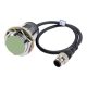 PRW30-10AC Induktív érzékelő 100-240VAC M30/10mm NC Kábelcsatlakozós Szintbe ép. IP67