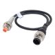 PRWL08-2DP2 Induktív érzékelő 12-24VDC M8/2mm PNP/NC Kábelcsatlakozós Nem szintbe ép. IP67