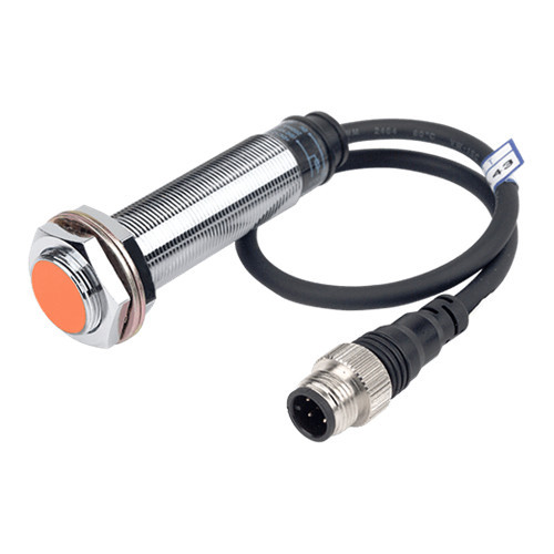PRWL18-5DP Induktív érzékelő 12-24VDC M18/5mm PNP/NO Kábelcsatlakozós Szintbe ép. IP67