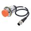 PRWL30-15DP Induktív érzékelő 12-24VDC M30/15mm PNP/NO Kábelcsatlakozós Nem szintbe ép. IP67