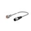 PRWT08-1.5DC-IV Induktív érzékelő 12-24VDC M8/1.5mm NC Olajálló kábelcsat. Szintbe ép. IP67