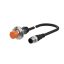 PRWT18-8XC-I Induktív érzékelő 12-24VDC M18/8mm NC Kábelcsatlakozós Nem szintbe ép. IP67