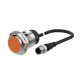 PRWT30-10XC Induktív érzékelő 12-24VDC M30/10mm NC Kábelcsatlakozós Szintbe ép. IP67