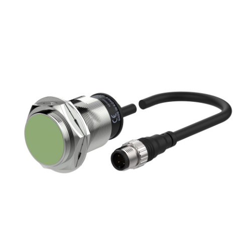 PRWT30-10XO Induktív érzékelő 12-24VDC M30/10mm NO Kábelcsatlakozós Szintbe ép. IP67